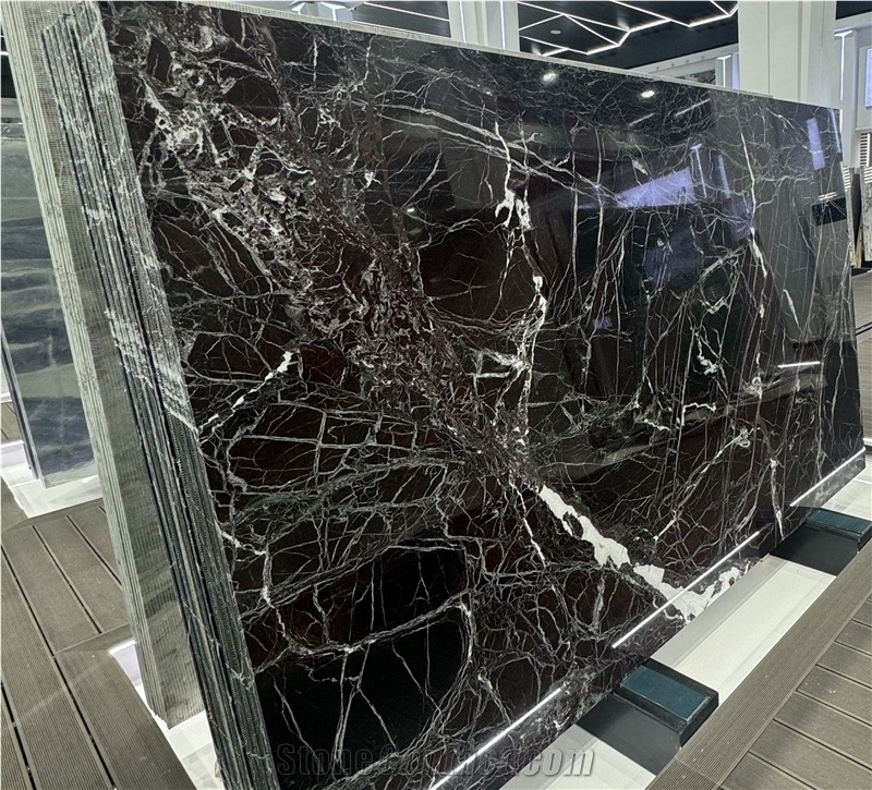 Italian Purple Rhodonite Marble Slabs
