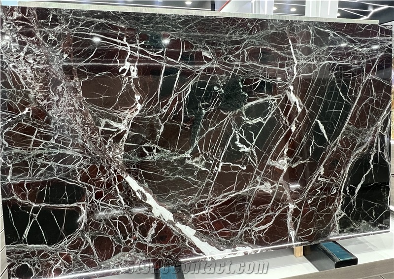 Italian Purple Rhodonite Marble Slabs