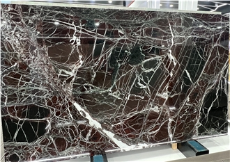 Italian Purple Rhodonite Marble Slabs