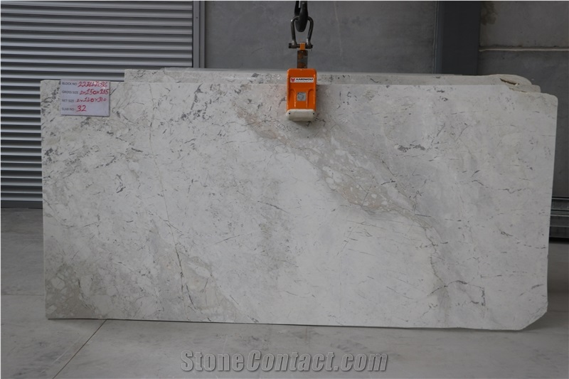 Bianco White Marble Slabs - 22036