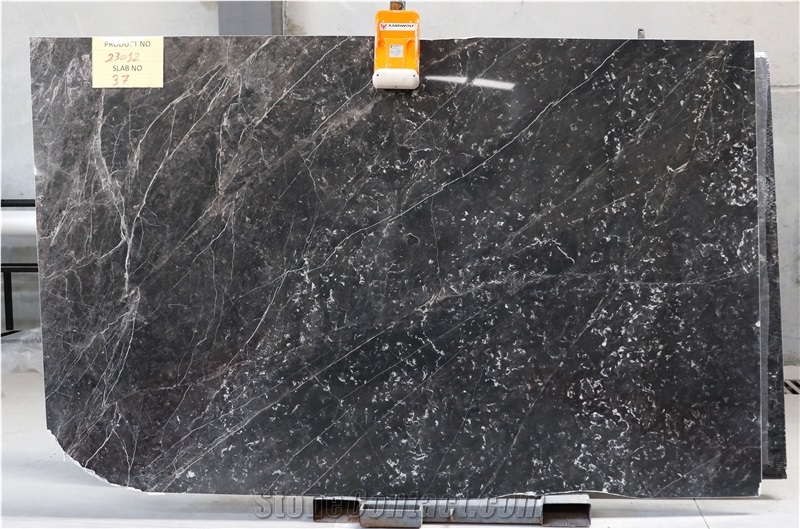 Darius Black Marble Slabs - 23012