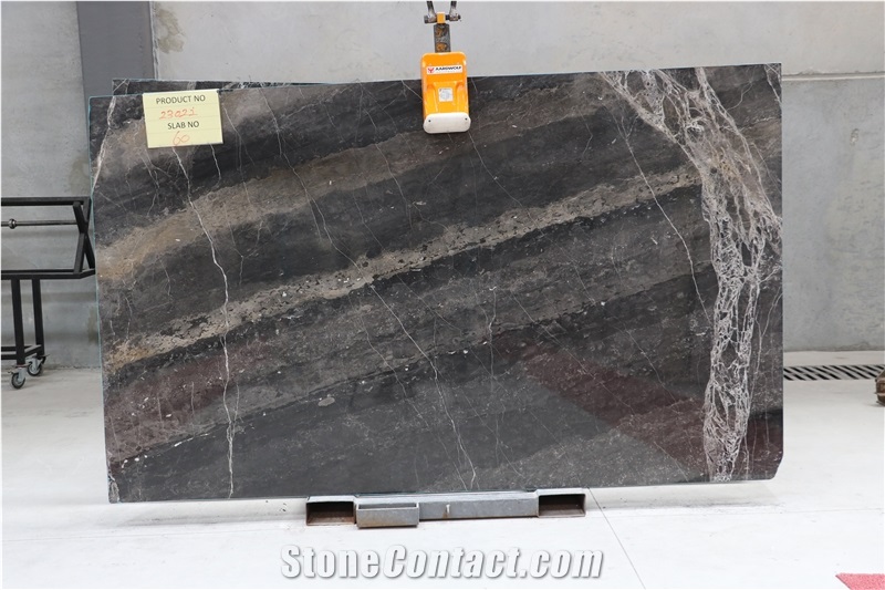 Darius Black Vein - 23021 Marble Slabs
