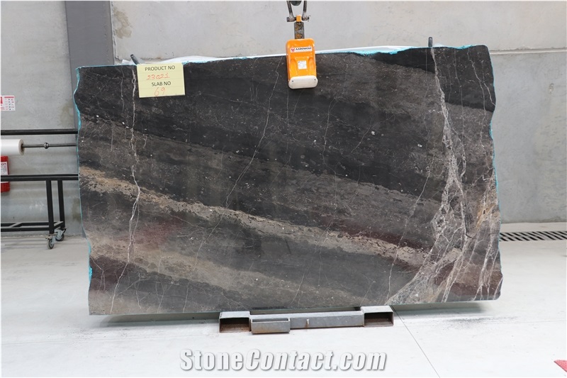 Darius Black Vein - 23021 Marble Slabs