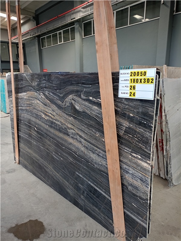 Nero Picasso - 20050 Marble Slabs