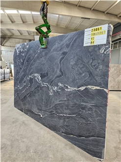 Picasso Nero Marble Slabs - 20051