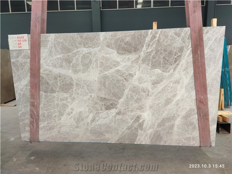 Spider Beige Marble Slabs- 23155