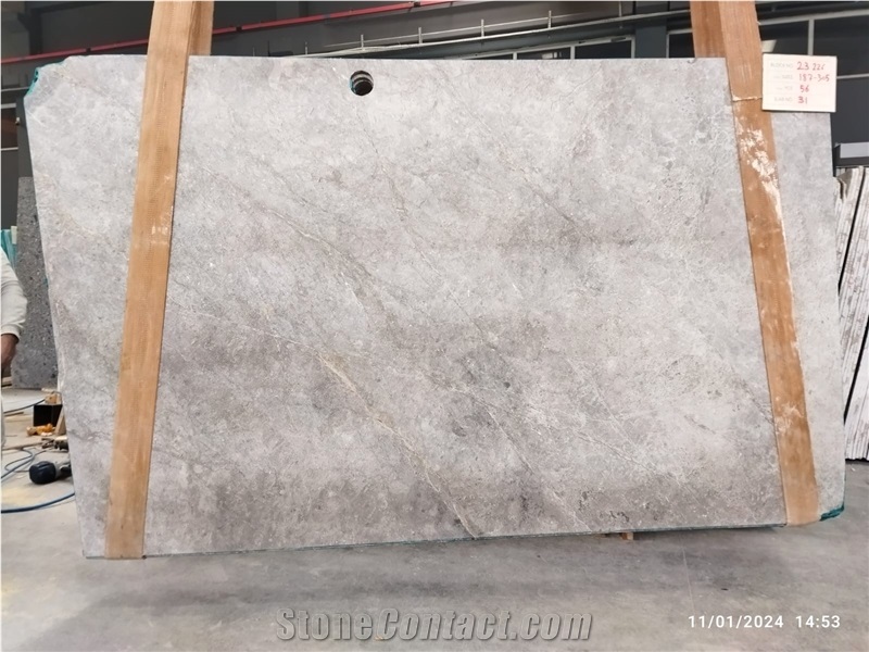Tundra Grey Marble Slabs - 23226