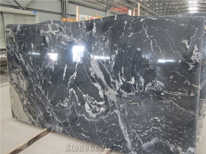 Chinese Baroque Black Royal Ballet Granite Slabs