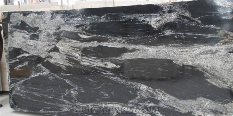 Chinese Baroque Black Royal Ballet Granite Slabs