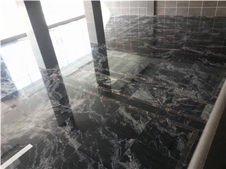 Chinese Baroque Black Royal Ballet Granite Slabs