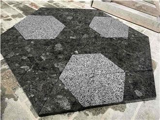 UA Labradorite Blue Seven Oceans Figured Pavement