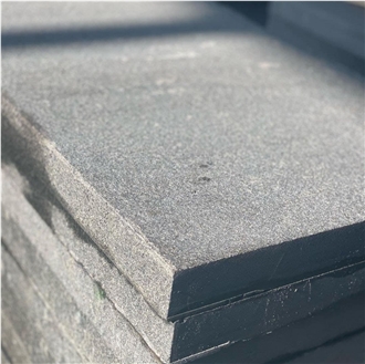Ukrainian Gabbro Darg Magma Flamed Tiles