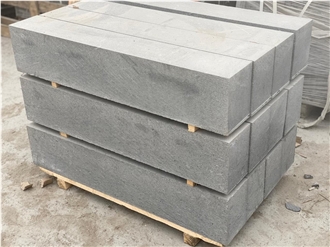 Ukrainian Gabbro Diabase Dark Magma Block Steps