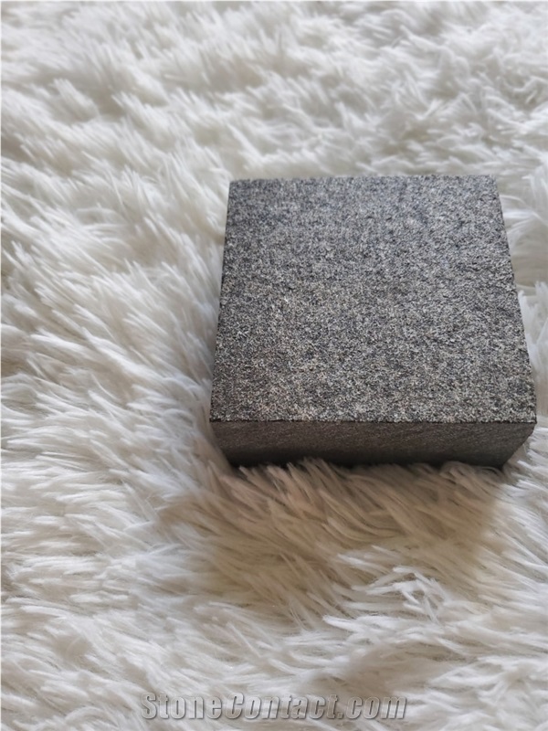 Ukrainian Gabbro Diabase Dark Magma Paving Stone