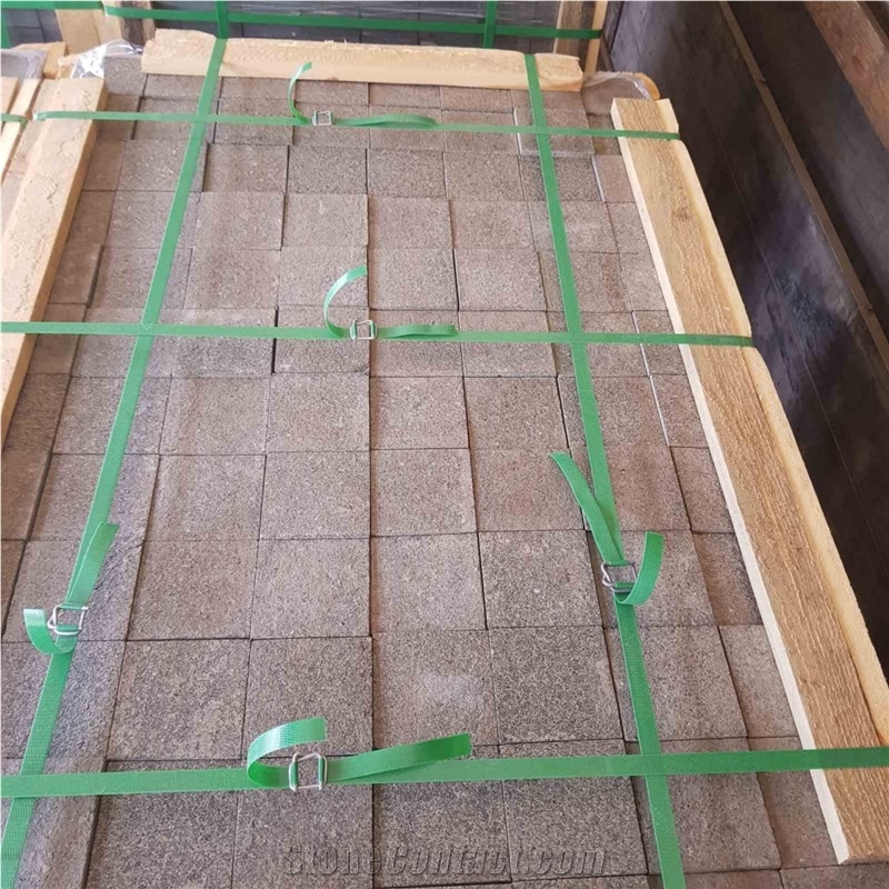 Ukrainian Gabbro Diabase Dark Magma Paving Stone