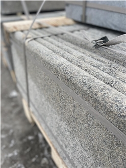 Ukrainian Gabbro Diabase Dark Magma Pool Edge Tiles