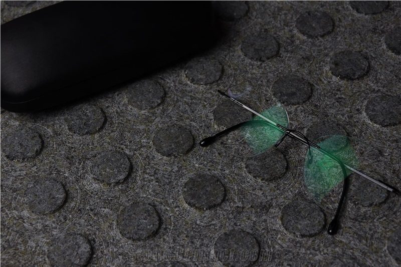 Ukrainian Gabbro Diabase Dark Magma Tactile Pavers