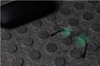 Ukrainian Gabbro Diabase Dark Magma Tactile Pavers