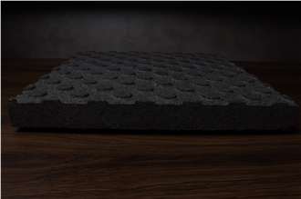 Ukrainian Gabbro Diabase Dark Magma Tactile Pavers