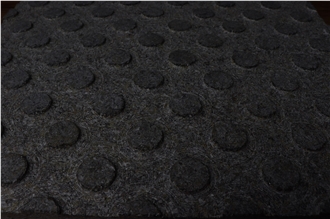 Ukrainian Gabbro Diabase Dark Magma Tactile Pavers