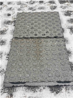 Ukrainian Gabbro Diabase Dark Magma Tactile Pavers