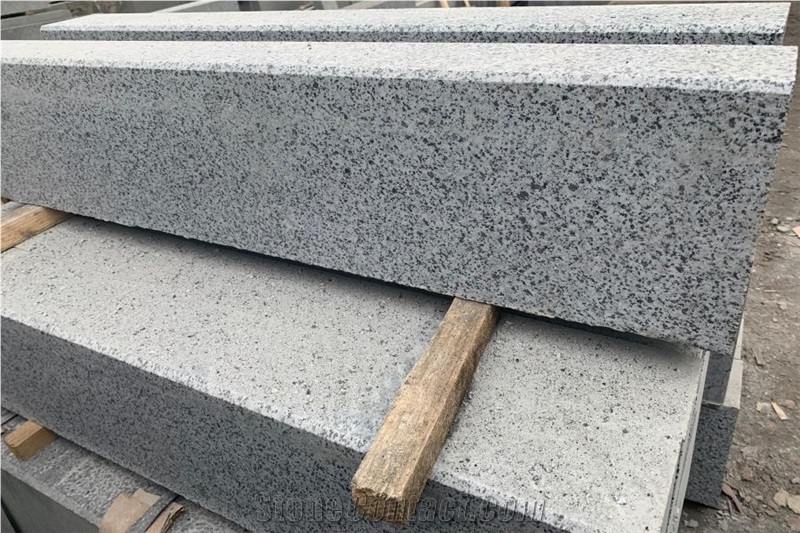 Ukrainian Granite White House  Block Steps