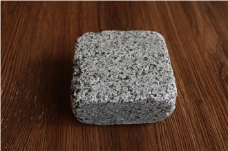 Ukrainian Granite White House Sawn-Tumbled  Cubes