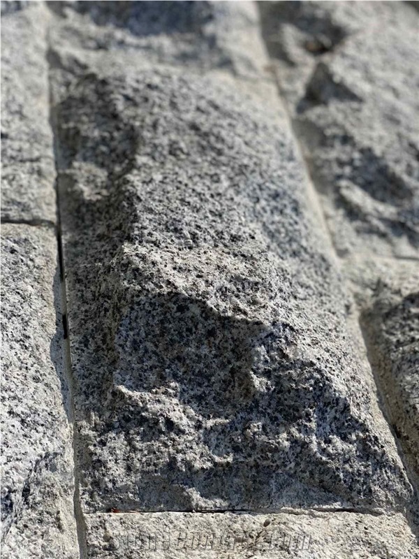 Ukrainian Granite White House Split Wall Stone