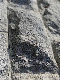 Ukrainian Granite White House Split Wall Stone