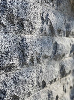 Ukrainian Granite White House Split Wall Stone