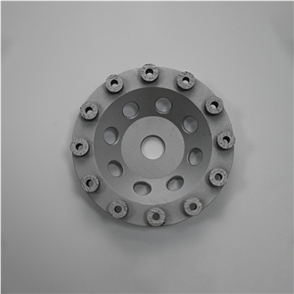Diamond Cup Wheel FLOOR GRINDING With 18 Tube Segments