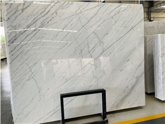 Polished Guangxi White Marble Slabs For Wall And Floor