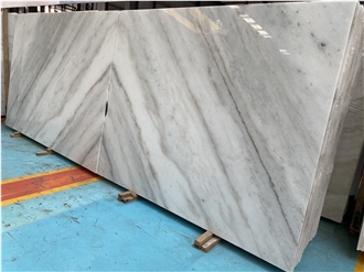Polished Guangxi White Marble Slabs For Wall And Floor