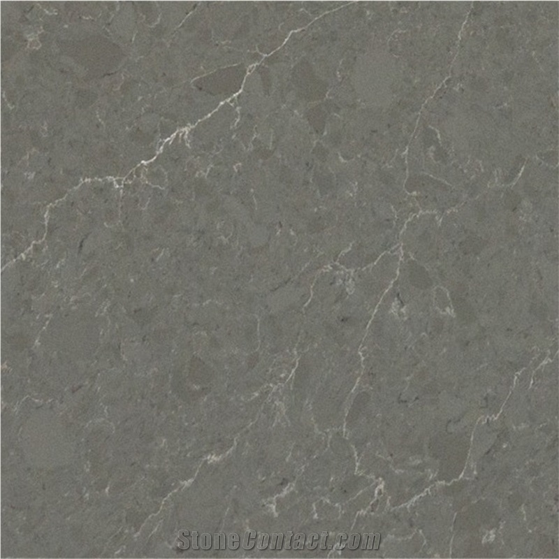 Artificial Quartz Slab Popular Stone Grey Quartz Slabs