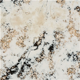Persia Gold Quartz Slabs Premium Pandora