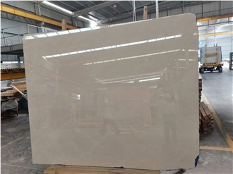 Burdur Crema Beige Marble Slabs For Flooring Use