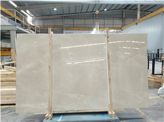 Burdur Crema Beige Marble Slabs For Flooring Use