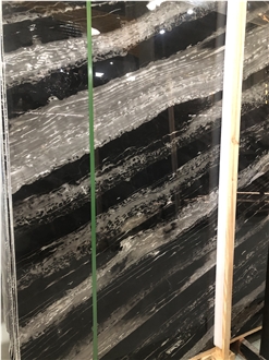 China Nero Portoro Marble Slabs Decoration Applications