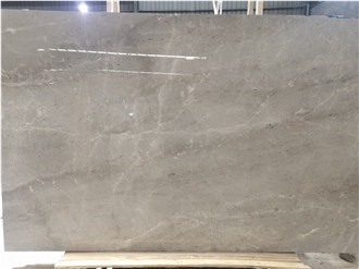 China New Oman Grey Marble Slabs For Engineering Decoration