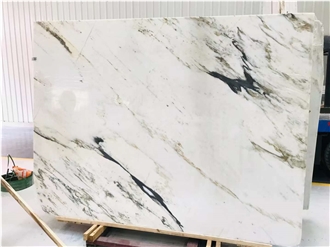 Chinese Calacatta Gold Marble Slabs For Home Decor Designs