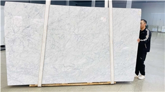Italy Bianco Statuario Marble Slabs