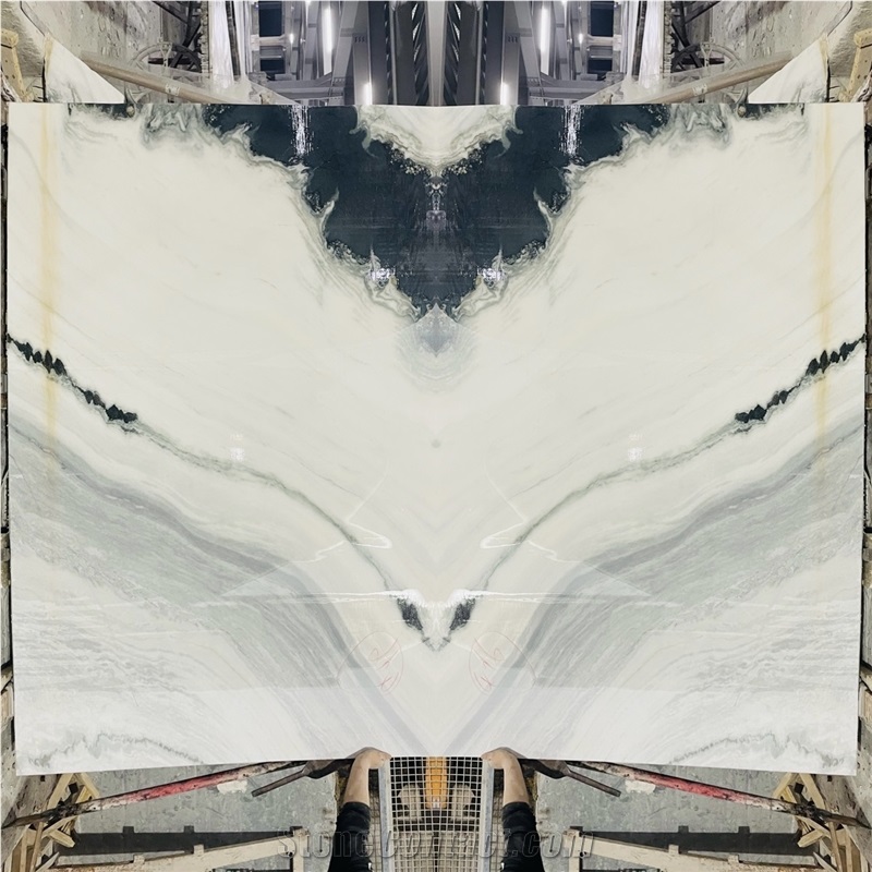 Panda White Marble Tiles And Slabs For Decor And Design