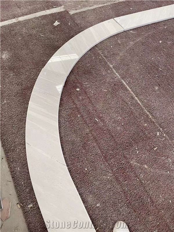 Polaris Bianco Marble Tiles Kitchen, Bathroom Applications