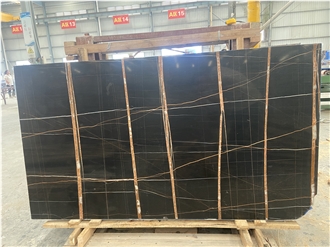 Sahara Noir Marble Slabs For Design And Decoration