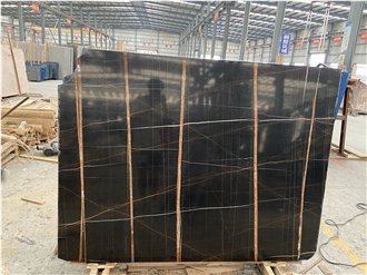 Sahara Noir Marble Slabs For Design And Decoration