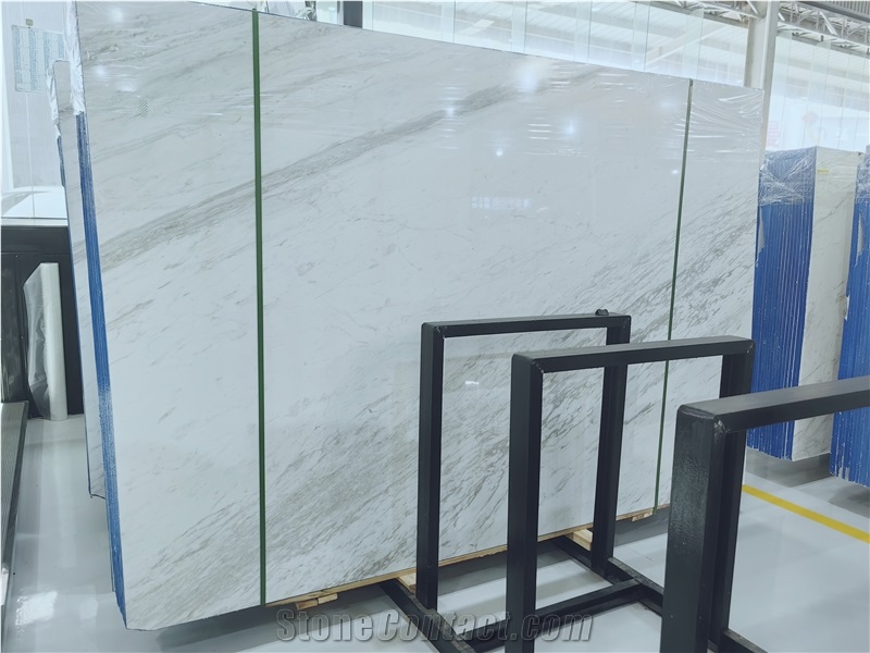 Volakas Venus Marble Slabs For Engineering Applications