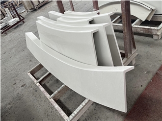 Artificial Quartz Stone Solid Surface Commercial Counters