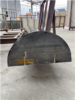 Black Granite Polished Roman Column