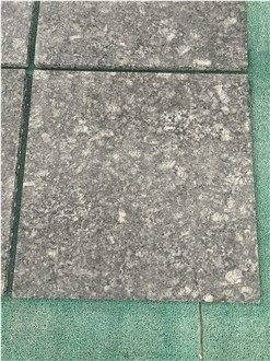 China Butterfly Green Granite Tiles Honed For Flooring