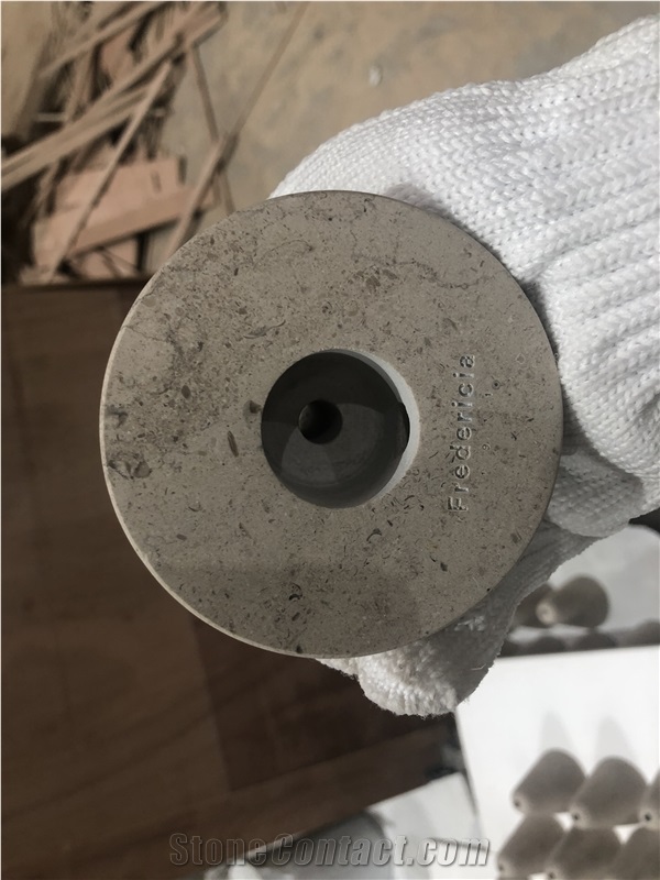 China Marble Lamp Base For Home Decorative Vase